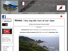 Tablet Screenshot of bikeinjapan.com